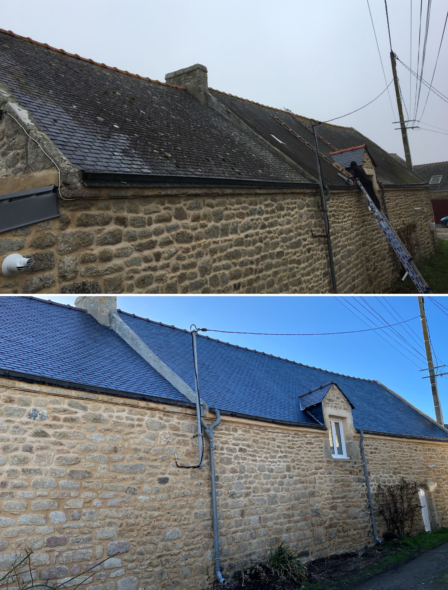 nettoyage toiture lorient lanester